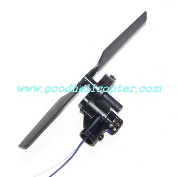 Shuangma-9104 helicopter parts tail motor + tail motor deck + tail blade + tail light